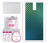 Adhesivo protector trasero apgo compatible con Oukitel K3 Pro, lámina de vinilo - Patrón Carbono Camaleón CAKA1