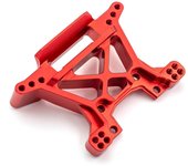 Reemplazo de torre de choque frontal de aleación de Control remoto para TRAX4 1/10 4WD Rustler 4X4(VXL), Rear Shock Tower rojo