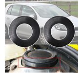 2 uds para VW golf 2009 suspensión anillo de goma absorbente de choque arandela de buje para montaje de puntal delantero espacio de torre arreglar ruido sobre golpes 2PC