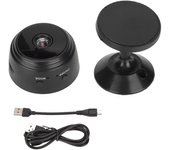 Cámara de seguridad para interiores 1080P Nightshot Mini tamaño Ángulo de visión amplio Grabación de video Seguridad WiFi