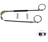 EWR5255 Kit de reparación del elevalunas eléctrico delantero izquierdo para Volvo S40 V40 MK1 644 645 1995-2004 4/5 puertas 30623448