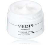 Medis White Whitening Cream that achieves whitening x Contains hyaluronic and active ingredient placenta x Quasi-drug [Cream acid, ceramide, 50g]