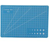 Tabla de cortar de PVC con líneas de cuadrícula A5, autocurativa, para papel, cuero y tela