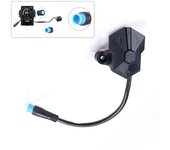 Controlador de interruptor para bicicleta eléctrica, controlador de botón de interruptor de 4 pines para Motor Central Bafang P850c 4P extension cable (300MM)