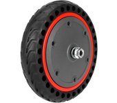 Motor de scooter eléctrico de 8,5 pulgadas, Motor de cubo de 36V/350W con neumático sólido de panal Compatible con M365 negro