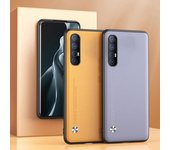 Para OPPO Reno 3 Pro 5G Funda de cuero de lujo para teléfono OPPO Find X2 Pro X2 LIte Neo funda de silicona protección a prueba de golpes Find X2 Pro naranja