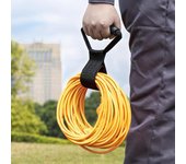 Correas de almacenamiento Wrap-It fáciles de transportar: organizador con velcro y asa de transporte para mangueras, cables de extensión y cables 1pc