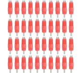 40 bebederos automáticos de agua para pollos, bebederos de tetina para aves de corral, accesorios para cría