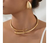 Conjunto de joyas de moda para mujer oro