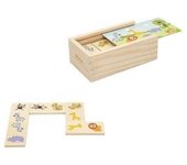 dominó patrón animales montessori juego