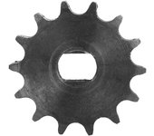 Piñón de 14 dientes, cadena metálica 428, para patinete eléctrico, 12 x 17 mm