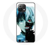 Coque pour Xiaomi Mi 11 Lite Tokyo Ghoul Visage Moitié