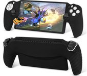 Funda de silicona para PS Portal, funda protectora para PS Portal, funda protectora para mando a distancia PS5 Portal, antiarañazos y antideslizante. (Negro) negro