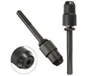 Adaptador de mandril SDS MAX a SDS Plus de 1/2 x 20 UNF para conexión de brocas para taladro percutor negro