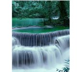 5D Diamante Pintura Cascada Bordado Diamante Punto de Cruz Redondo Completo 20X30CM