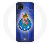 Coque maniacase pour Samsung Galaxy A22 5G fcp porto fond bleu portugal