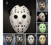 Máscara de Halloween Jason Voorhees Viernes 13 Película de terror Accesorio de disfraz de hockey