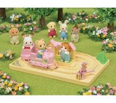 Train Tchou-tchou des bébés - SYLVANIAN FAMILIES - 5320 - La Creche, l'école