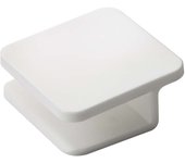 Gancho de elevación para alfombrilla de baño de diatomita Yamazaki Jitsugyo, color blanco aprox.. Alfombrilla de baño de tierra de diatomeas fácil de levantar, 3,5 x 3,5 x 1,5 cm, modelo Tower 5676