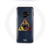 Coque pour Samsung Galaxy S9 Plus Game of Thrones Saison 8 Le Trône de Fer Triangle Logo Baratheon L