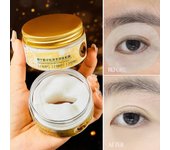 Mascarilla de ojos reafirmante antiarrugas con esencia de caracol, antihinchazón, elimina ojeras y parches de colágeno para ojos (40 unidades por caja) 1pc