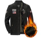 Chaqueta de hombre de algodón puro de otoño e invierno Chaqueta militar Air Force One para hombre M