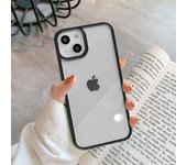Funda de silicona a prueba de golpes para iPhone 15, 14, 11, 12, 13 Pro Max, X, XS, XR, 8, 7 Plus, carcasa trasera protectora transparente For iPhone12 Pro Max