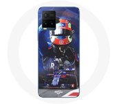 Coque maniacase pour Vivo Y21s 2021 / Y21 2021 Formule 1 Pierre Gasly Pilote automobile F1 Rouge Bleu