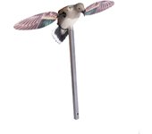 Señuelo de paloma para caza al aire libre, soporte de metal realista, versátil, 22 x 10 pulgadas