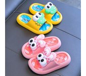 Zapatillas de verano antideslizantes para niños: Bonitas pantuflas de baño para padres e hijos, ideales para interiores y exteriores, para niños, niñas y bebés. Size 28/29 púrpura
