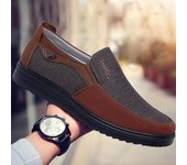 38-50 zapatos de lona para hombre, mocasines clásicos de verano, zapatos informales para hombre, zapatos planos transpirables para caminar, zapatillas de deporte de talla grande 48 negro