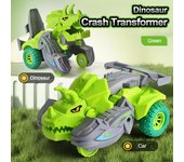 Juguete de dinosaurio con motor de inercia para niños, divertido, seguro y encantador, para entretenimiento rojo