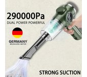 Nueva aspiradora de coche inalámbrica 3 en 1 sin escobillas, portátil, de mano, miniaspiradora, para coche, electrodoméstico, con batería y pantalla 1 Pcs Filter negro