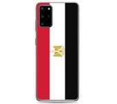 Coque Téléphone - Samsung - Galaxy S20 Ultra - Drapeau Égypte - Souple - Multicolore