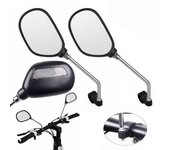 Espejo retrovisor para bicicleta, reflector para manillar de motocicleta, luz trasera para bicicleta eléctrica