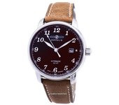 Zeppelin Series LZ127 Graf Automatic Germany Made 8656-3 86563 Reloj Hombre marrón