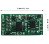 Módulo RS485 de placa de muestreo de adquisición de señal de corriente de 2 canales 4-20mA para medición de transmisión de corriente PLC no pin varios colores