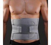 Cinturones de soporte de cintura y espalda para Fitness, cinturón para el sudor, recortador de musculación Abdominal, seguridad deportiva, novedad de 2022 M gris