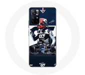 Coque pour Xiaomi Redmi Note 11s 5G Formule 1 Max Verstappen Pilote automobile F1 Bleu