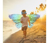 Capa de mariposa para niños, accesorio de disfraces, chal con alas de mariposa, regalo de fiesta, cosplay 1