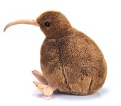 Simulación de pájaro Kiwi, muñeco de peluche, Animal relleno, juguete de peluche suave, decoración para el hogar y el coche