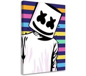 Cuadros en Lienzo Marshmello 40x60 varios colores