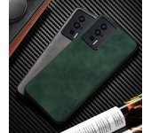 Funda de cuero para Poco F5 Pro F4 GT F3 F2 Pro Pocophone F1, funda mate duradera con tacto sedoso para xiaomi poco f5 poco f5 pro verde