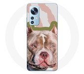 Coque pour Xiaomi Mi 12 / 12X Chien de Pitbull marron