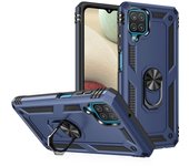 Funda con soporte de anillo para Samsung Galaxy A12 SM-A125F/M/N M12 F12 AMF 12 Funda a prueba de golpes para Galaxy A12 Funda Samsung A12 M12 F12 For Galaxy A12 4G oro rosa