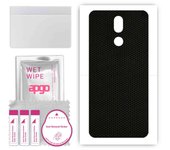 apgo Protective Skin Sticker for the back compatible with LG K40, Wrap Film, Foil, Vinyl - Pattern Matrix