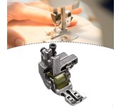 Prensatelas para máquina de coser Industrial de alta calidad, pie de rodillo de acero ajustable para grosor