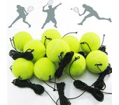 Pelota de entrenamiento de tenis profesional con rebote y cuerda elástica de 4 m