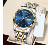 Nuevo Reloj de lujo para hombre de marca superior con caja, relojes de cuarzo resistentes