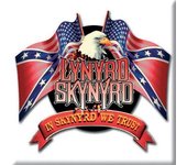 Lynyrd Skynyrd Imán de nevera águila One Size
